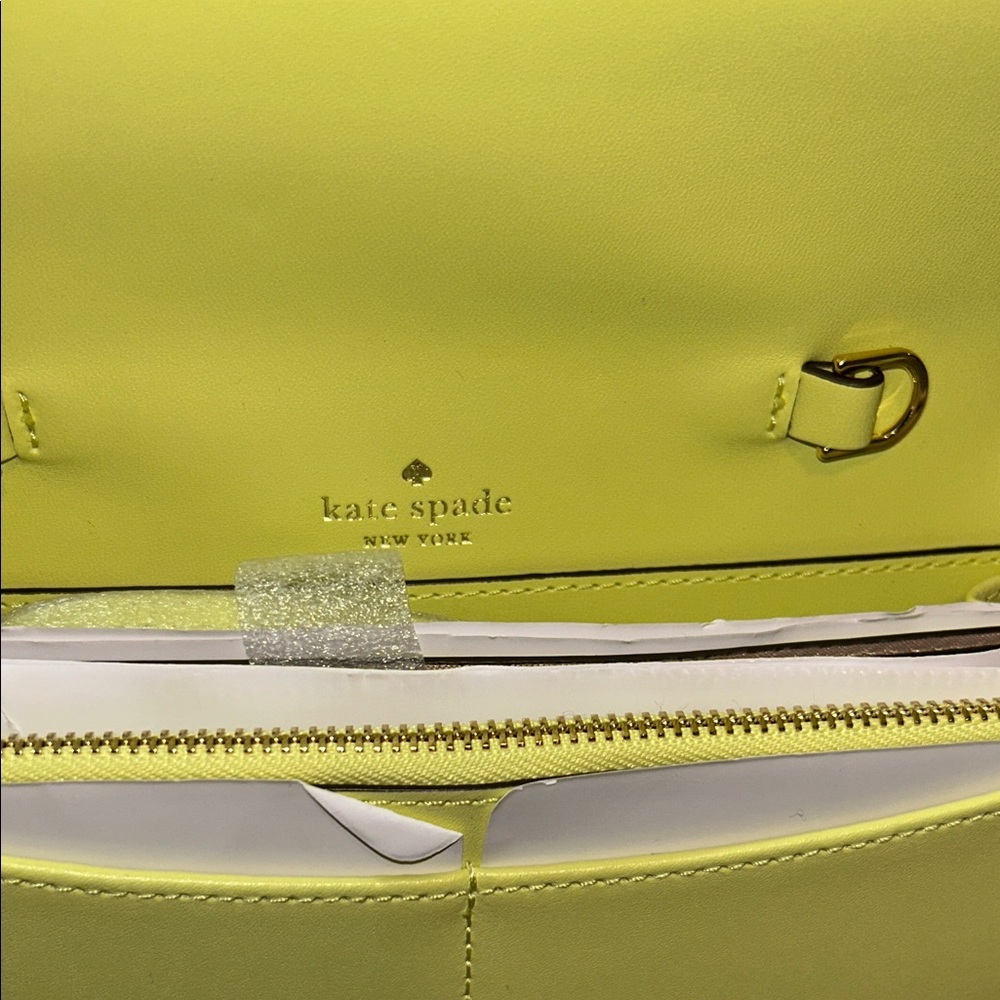 Kate Spade Lemon Yellow Crossbody Bag - Picture 8 of 16